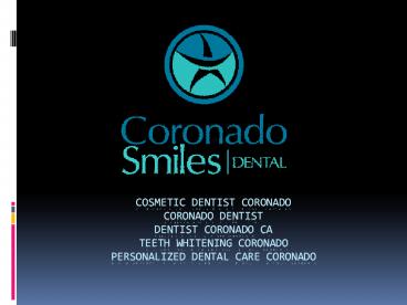 Coronado Dentist