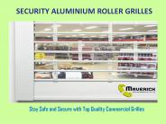 Security Aluminium Roller Grilles