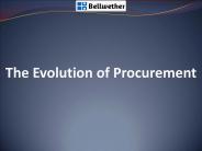 The Evolution of Procurement