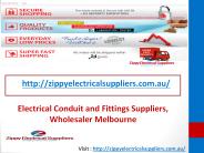 Electrical Conduit and Fittings Suppliers, Wholesaler Melbourne