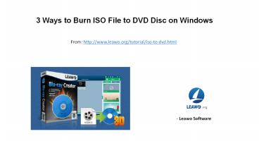 3 ways to burn iso file to dvd disc on windows