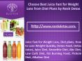 Choose Best Juice Fast for Weight Loss from Diet plans by Nosh detox PowerPoint PPT Presentation