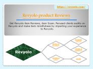 Revyolo product Reviews (1)