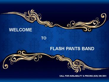 80s Cover Tribute Band In Los Angeles And San Francisco