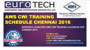 AWS CWI Schedule Chennai 2016