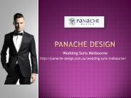 Panache Design Professional Wedding Suits Melbourne