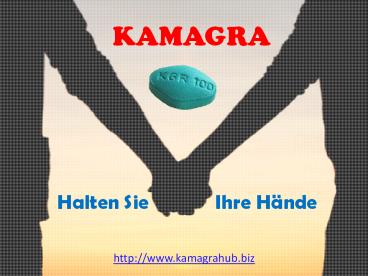 Kamagra kaufen