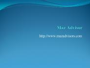 Offshore Companies in Dubai-Maz Advisor