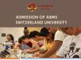 Admission of ABMS SWITZERLAND UNIVERSITY PowerPoint PPT Presentation
