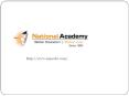 National Academy for CMA, Chartered Accountancy, ACCA, CFP, CPA, SAP, CA training in Dubai,UAE PowerPoint PPT Presentation