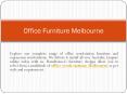 School Furniture Melbourne PowerPoint PPT Presentation