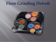 Floor Grinding Detroit