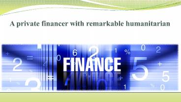 A private financer amena capital