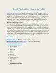 Diploma in Food Production in Delhi PowerPoint PPT Presentation