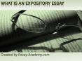 What is an Expository Essay PowerPoint PPT Presentation