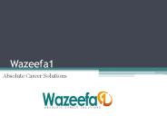 Wazeefa1 - Absolute Career Solutions