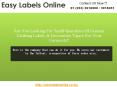 EasyLabelOnline - Woven Labels UK -  Custom Clothing Labels PowerPoint PPT Presentation