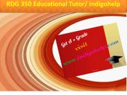 RDG 350 Educational Tutor/ indigohelp
