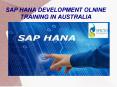 sap hana development online training in australia PowerPoint PPT Presentation