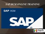 Sap HCM Onlline training