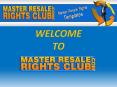 Master resale rights club PowerPoint PPT Presentation