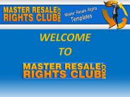 Master resale rights club
