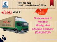 Residential Movers in Edmonton - Safe Way Moving
