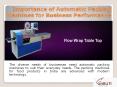 Importance of Automatic Packing Machines for Business Performance PowerPoint PPT Presentation
