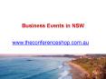Business Events in NSW - Theconferenceshop.com.au PowerPoint PPT Presentation