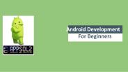 Android Application Development Tutorial For Beginners