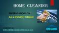 CAR & UPHOLSTERY CLEANING PowerPoint PPT Presentation