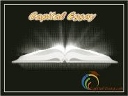 Capital Essay - High Quality Essay Writing Service Provider
