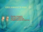 Knee Surgery Cost in India