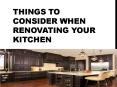 Things to Consider When Renovating Your Kitchen PowerPoint PPT Presentation