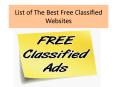 List of The Best Free Classified Websites PowerPoint PPT Presentation