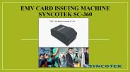 EMV Magnetic Desktop Card Reader Syncotek SC-360