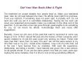 Get Your Man Back After A Fight PowerPoint PPT Presentation