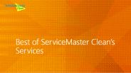 Best of ServiceMaster Cleans' Services