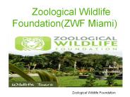About Zoological Wildlife Foundation