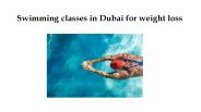 Swimming classes in Dubai for weight loss