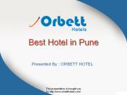 Best hotels in Pune        