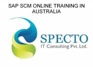 sap scm online training in australia