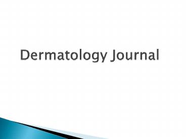 Dermatology Journal