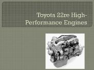 Toyota 22re High-Performance Engines