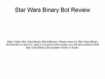 What Are The Best Binary Options Strategies