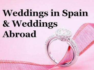 places to get married abroad