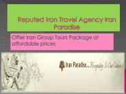 Get Iran Group Tours Package