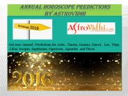Annual Horoscope Predictions