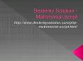 Dexterity Solution - Matrimonial Script PowerPoint PPT Presentation