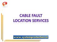 Cable Fault Location and Testing Services India